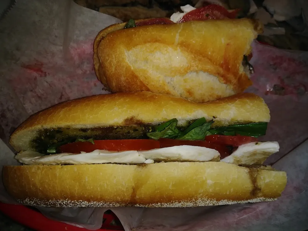 Basil Pesto Sandwich