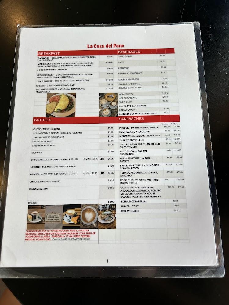 La Casa Del Pane Crema Croissant